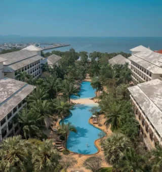 Resort view at Ravindra Beach Resort & Spa