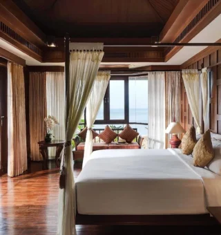 Two Bedroom Suite - Bed at Rawi Warin Resort & Spa