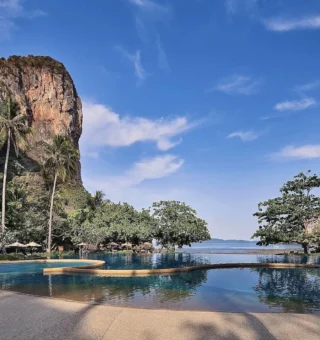 Swimming pool at Rayavadee