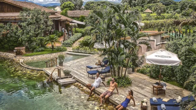 Resort view at Reverie Siam Resort