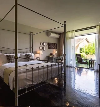 Deluxe Garden View - Room plan at Reverie Siam Resort