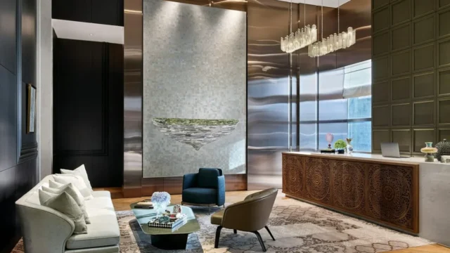 Lobby at Rosewood Bangkok