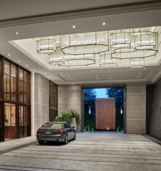 Entrance at Rosewood Bangkok