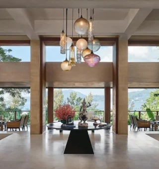 Reception at Rosewood Phuket