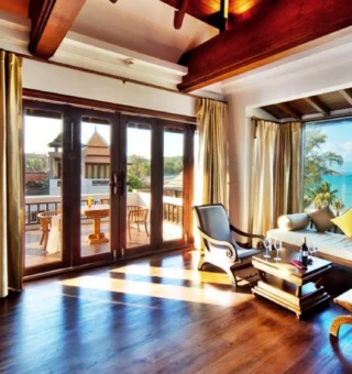 Guest room at Royal Muang Samui Villas
