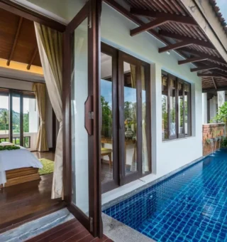 Swimming pool at Royal Muang Samui Villas