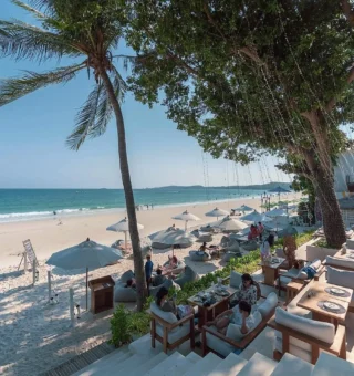 Restaurant at Sai Kaew Beach Resort