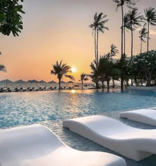Swimming pool at SAii Phi Phi Island Village