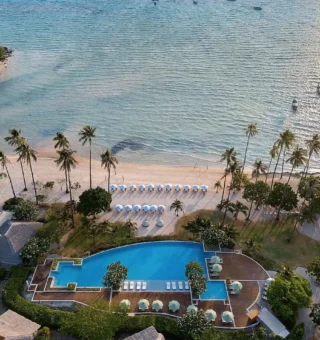 Swimming pool at SAii Phi Phi Island Village