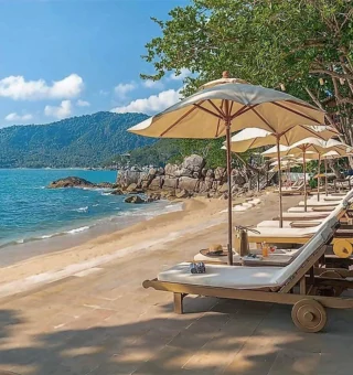 Beach at Santhiya Koh Phangan Resort & Spa