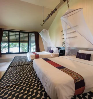 Guest room at Seavana Koh Mak Beach Resort