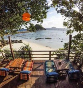 Resort view at Serendipity Beach Resort Koh Lipe