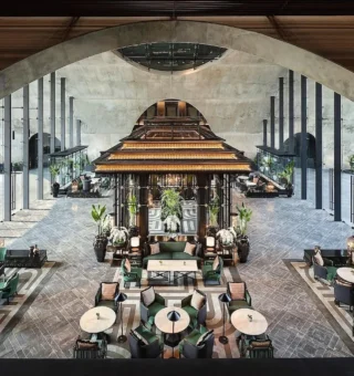 Lobby at Sindhorn Kempinski Hotel Bangkok