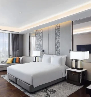 Three-Bedroom Sindhorn Royal Suite with Balcony, Lounge Access and Thermal Journey Access - Suite room at Sindhorn Kempinski Hotel Bangkok
