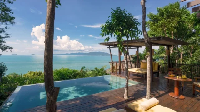 Exterior view at Six Senses Samui