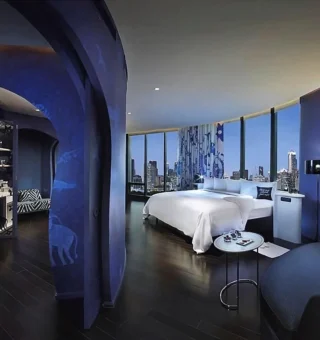 SO SUITE, 1 King Bed, Panoramic Park or City View, 2 Themed Designs, Club Signature Benefits - Bed at SO/ BANGKOK