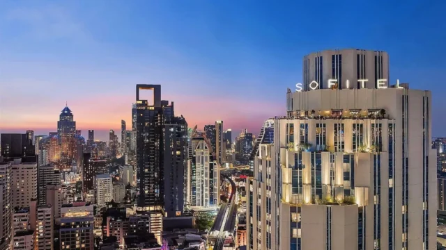 Exterior view at Sofitel Bangkok Sukhumvit Hotel