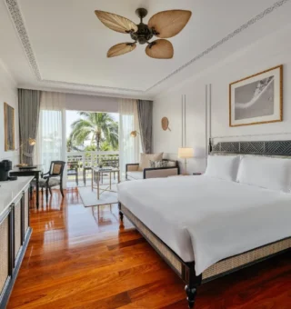 Signature room, 1 King size bed, Private Balcon y - Bedroom at Sofitel Krabi Phokeethra Golf & Spa Resort
