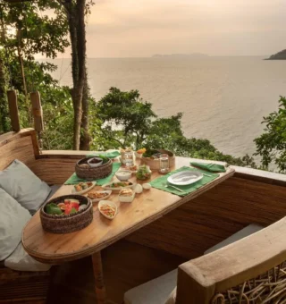 Restaurant at Soneva Kiri