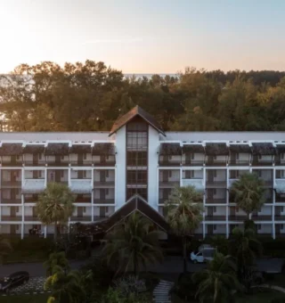 Resort view at The Hotspring Beach Resort & Spa