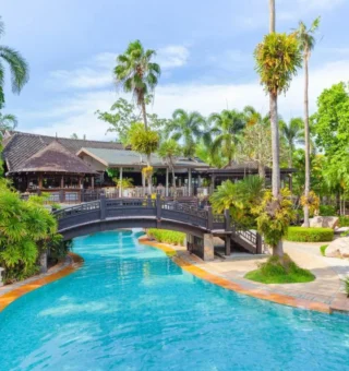 View at The Hotspring Beach Resort & Spa
