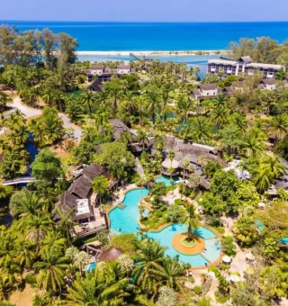 Resort view at The Hotspring Beach Resort & Spa