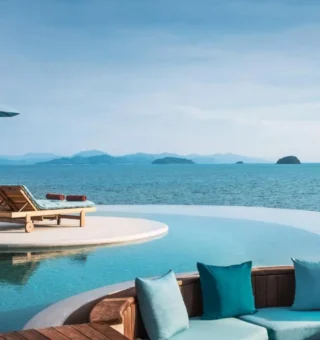 Swimming pool at The Naka Island, a Luxury Collection Resort & Spa, Phuket