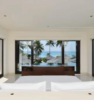 Guest room at The Racha