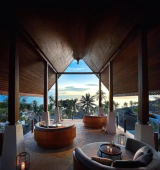 Bar/lounge at The Ritz-Carlton, Koh Samui