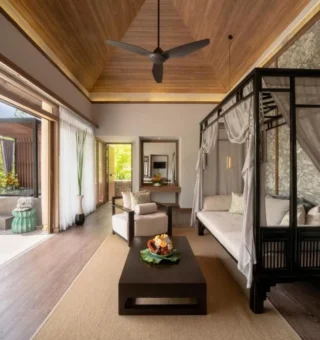 Guest room at The Sarojin