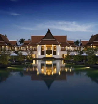 Resort view at The Sarojin