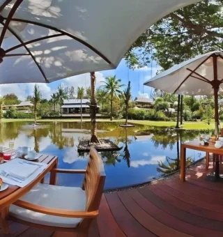 Resort view at The Sarojin