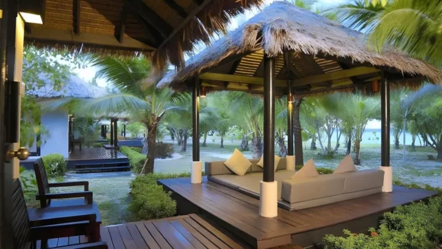 Resort view at The Sevenseas Resort Koh Kradan