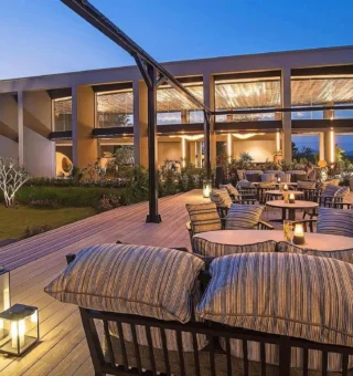 Shared lounge/TV area at The ShellSea Krabi I Luxury Beach Front Resort & Pool Villas