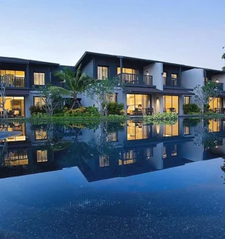 Resort view at The ShellSea Krabi I Luxury Beach Front Resort & Pool Villas