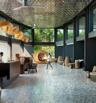 Lobby at The ShellSea Krabi I Luxury Beach Front Resort & Pool Villas