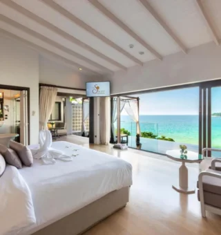 Guest room at The Shore at Katathani – Adults only