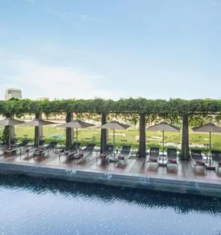 Swimming pool at The St. Regis Bangkok