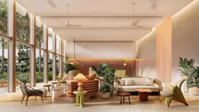 Lobby at The Standard, Pattaya Na Jomtien