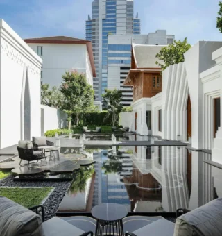 Resort view at The Sukhothai Bangkok
