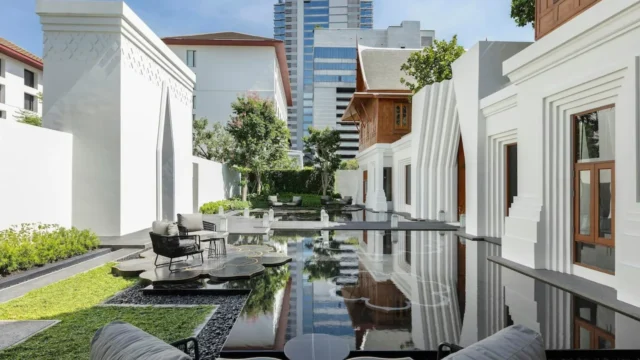 Resort view at The Sukhothai Bangkok