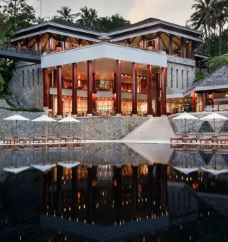 Resort view at The Surin Phuket