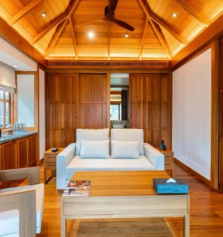 Guest room at The Surin Phuket