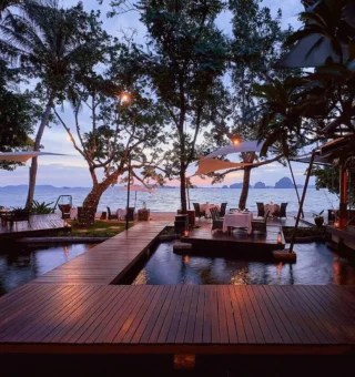 Restaurant at The Tubkaak Krabi Boutique Resort
