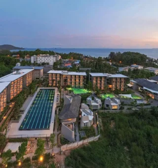 Resort view at The Tubkaak Krabi Boutique Resort