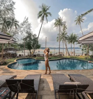 Swimming pool at Tolani Resort Koh Kood