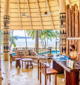 Reception at Tolani Resort Koh Kood