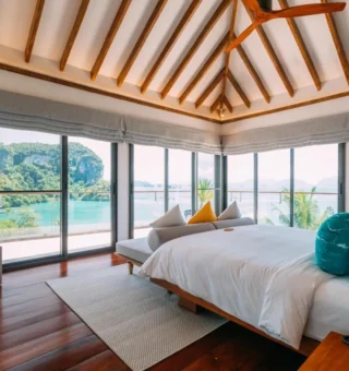 Guest room at TreeHouse Villas – Adult only