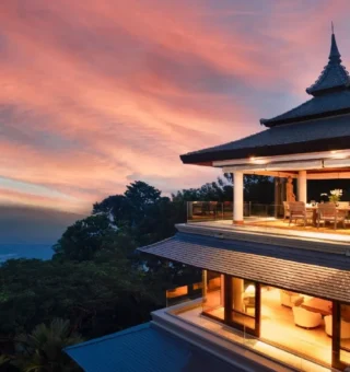 Guest room at Trisara