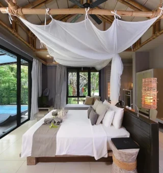 Pool Villa - Bed at Twin Lotus Resort and Spa (Adult Only)